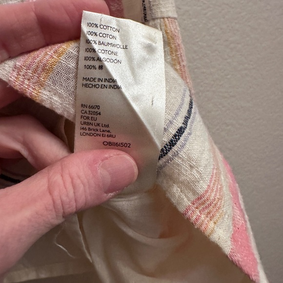 Anthropologie Georgina Tiered Striped Dress - Picture 7 of 8